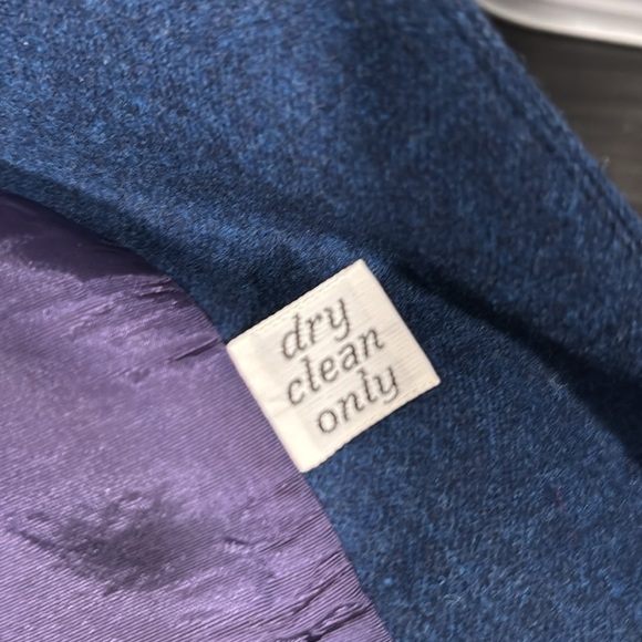 Pendleton vintage Navy 100% virgin wool made in the USA blazer size 6 - Picture 10 of 11